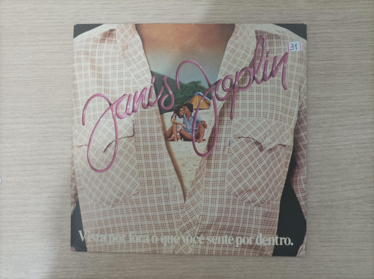 Compacto Vinil Janis Joplin Vista fora que você sente dentro