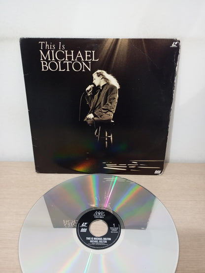 LD LaserDisc Michael Bolton This Is Michael Bolton Imp USA