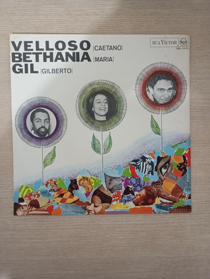 Lp Vinil Velloso Bethania Gil