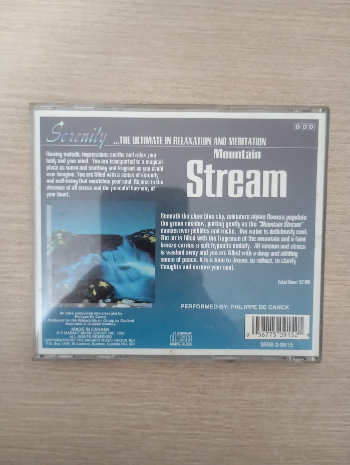 CD Mountain Stream The Ultimate In Relaxation And Meditation