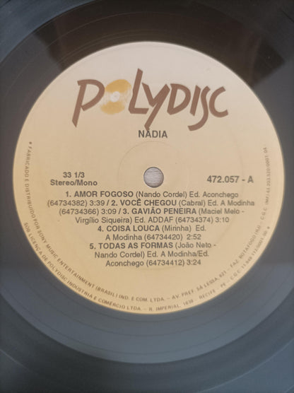 Lp Vinil Nádia Maia 1993