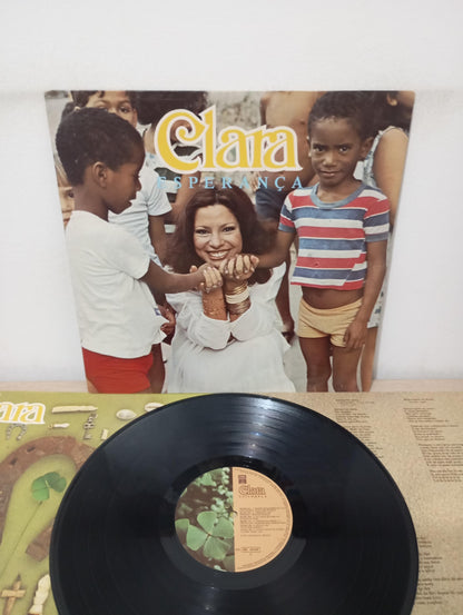 Lp Vinil Clara Nunes Esperança Com Encartes