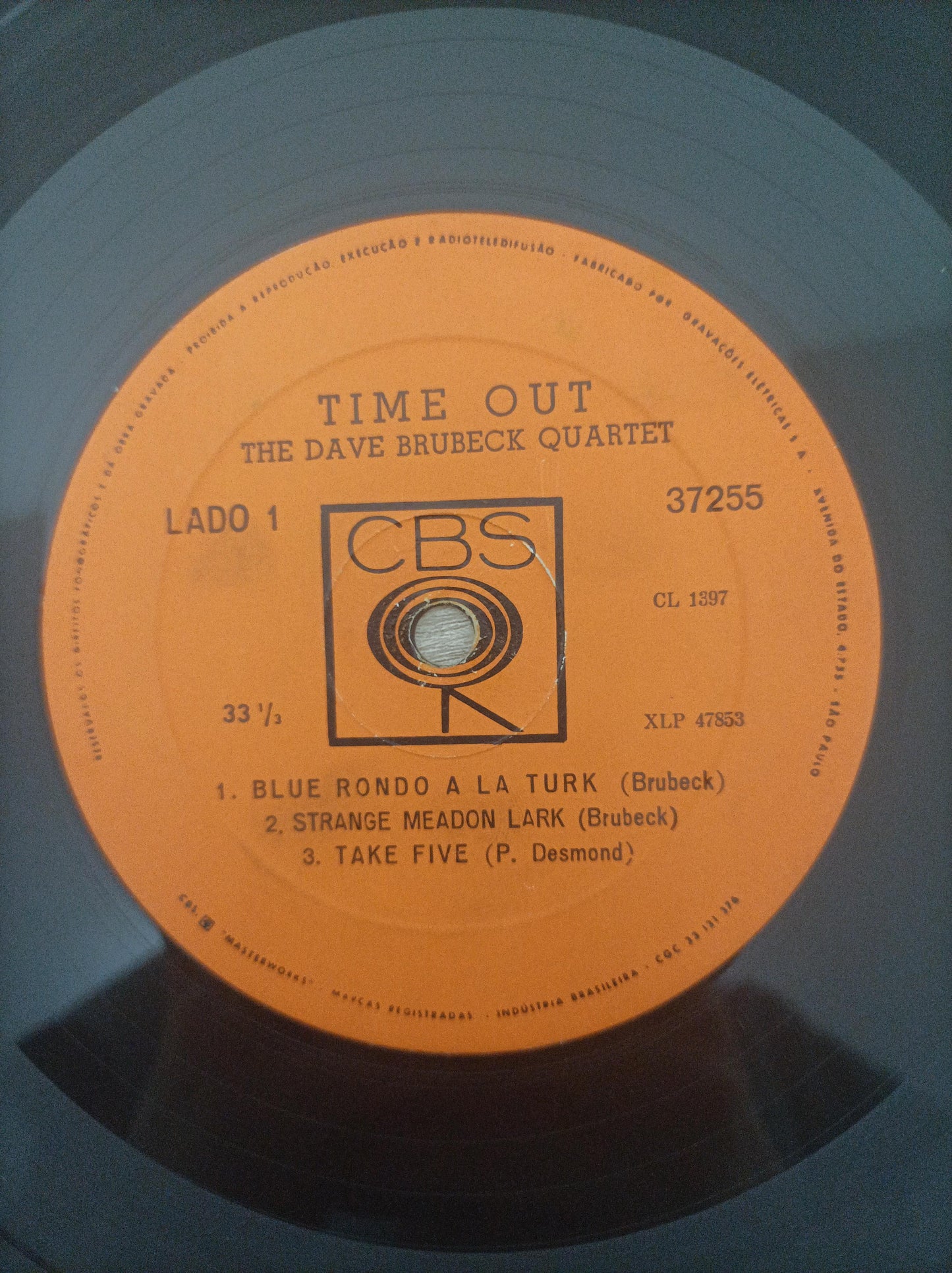 Lp Vinil The Dave Brubeck Quartet Time Out