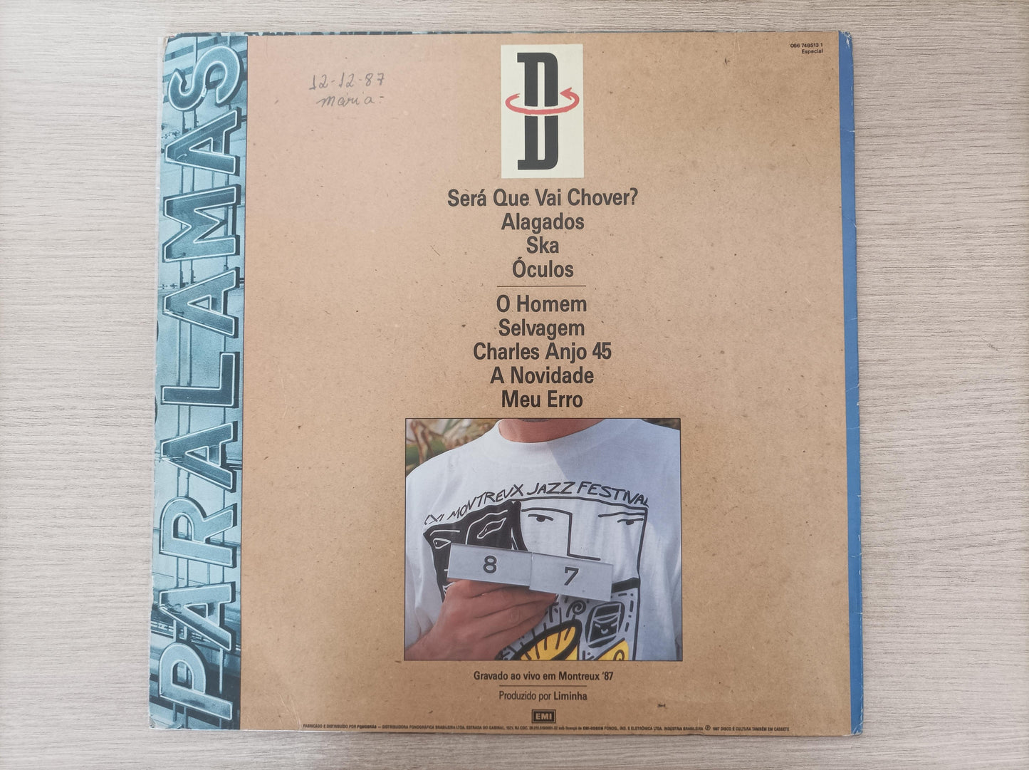 Lp Vinil Os Paralamas Do Sucesso D Com Encarte