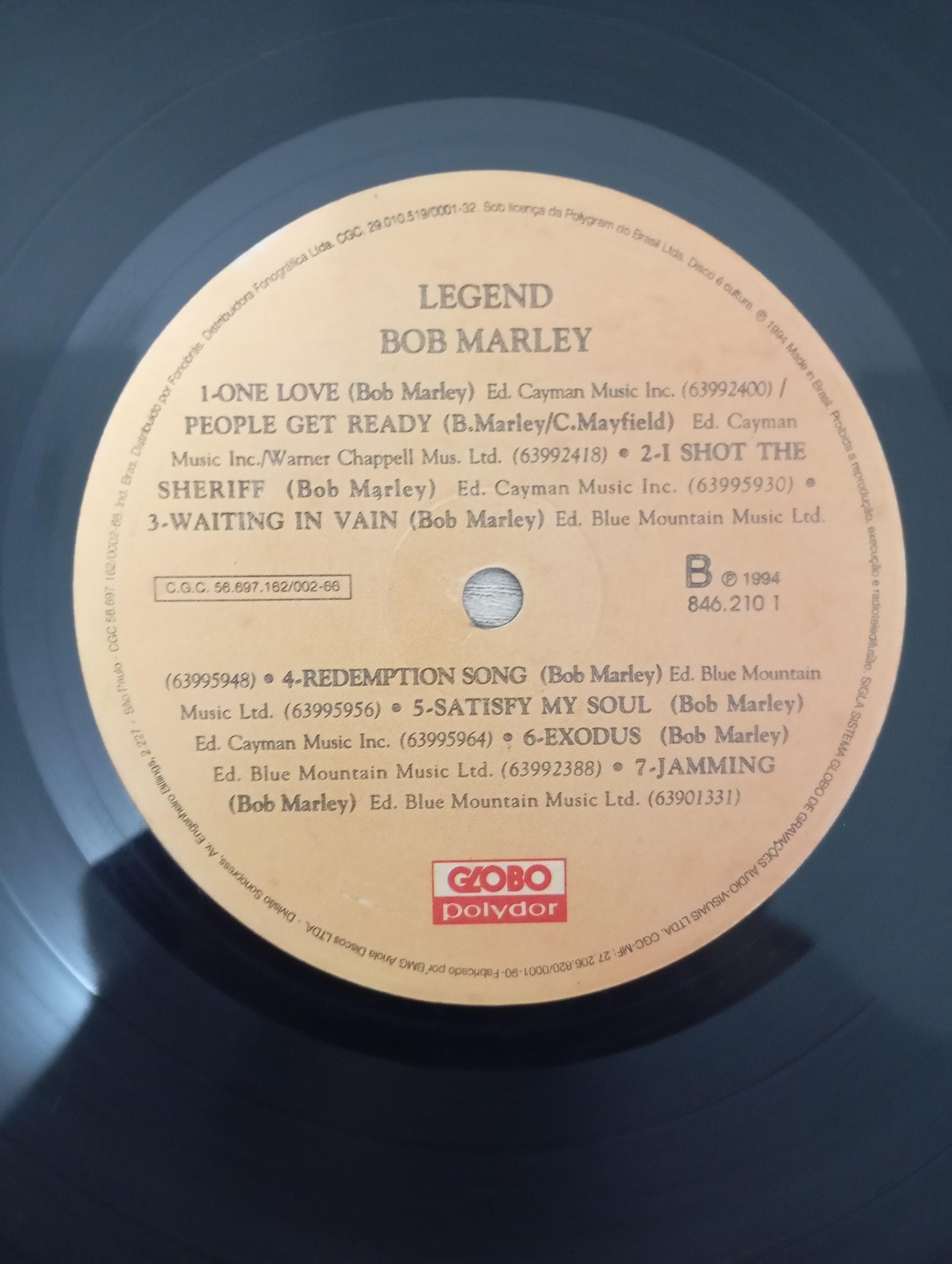 Lp Vinil Bob Marley Legend The Best Of Bob Marley Wailers