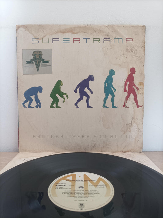 Lp Vinil Supertramp Brother Where You Bound Com Encarte