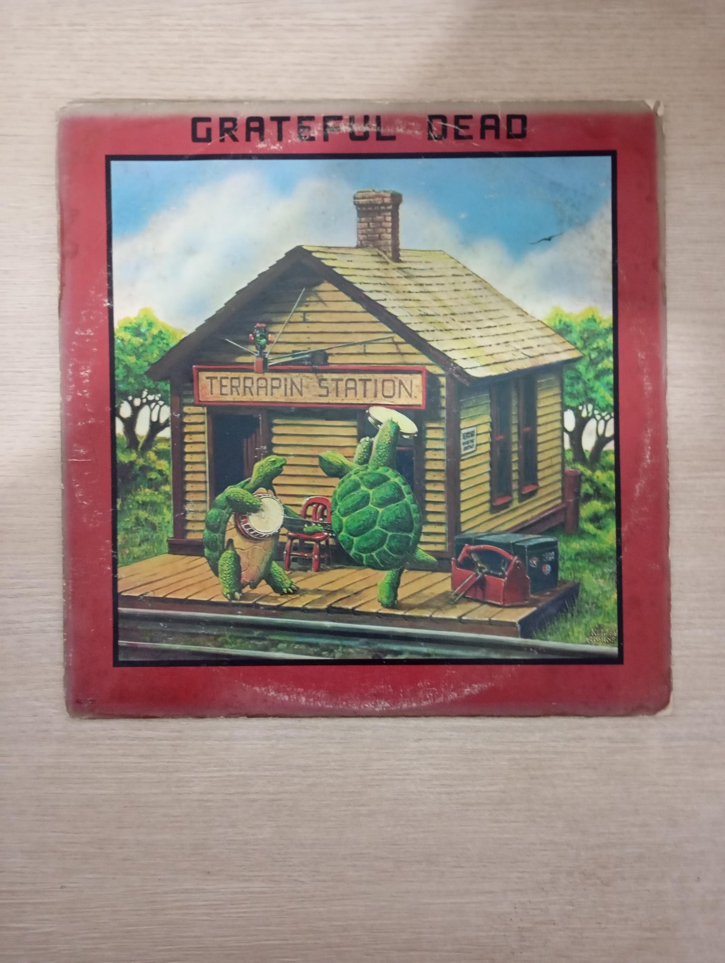 Lp Vinil Grateful Dead Terrapin Station C Encarte Importado