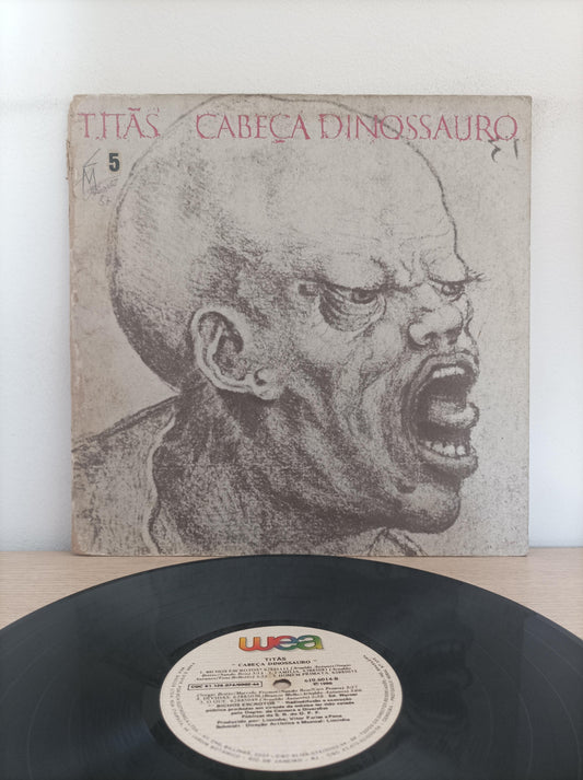 Lp Vinil Titãs Cabeça Dinossauro Capa Dupla