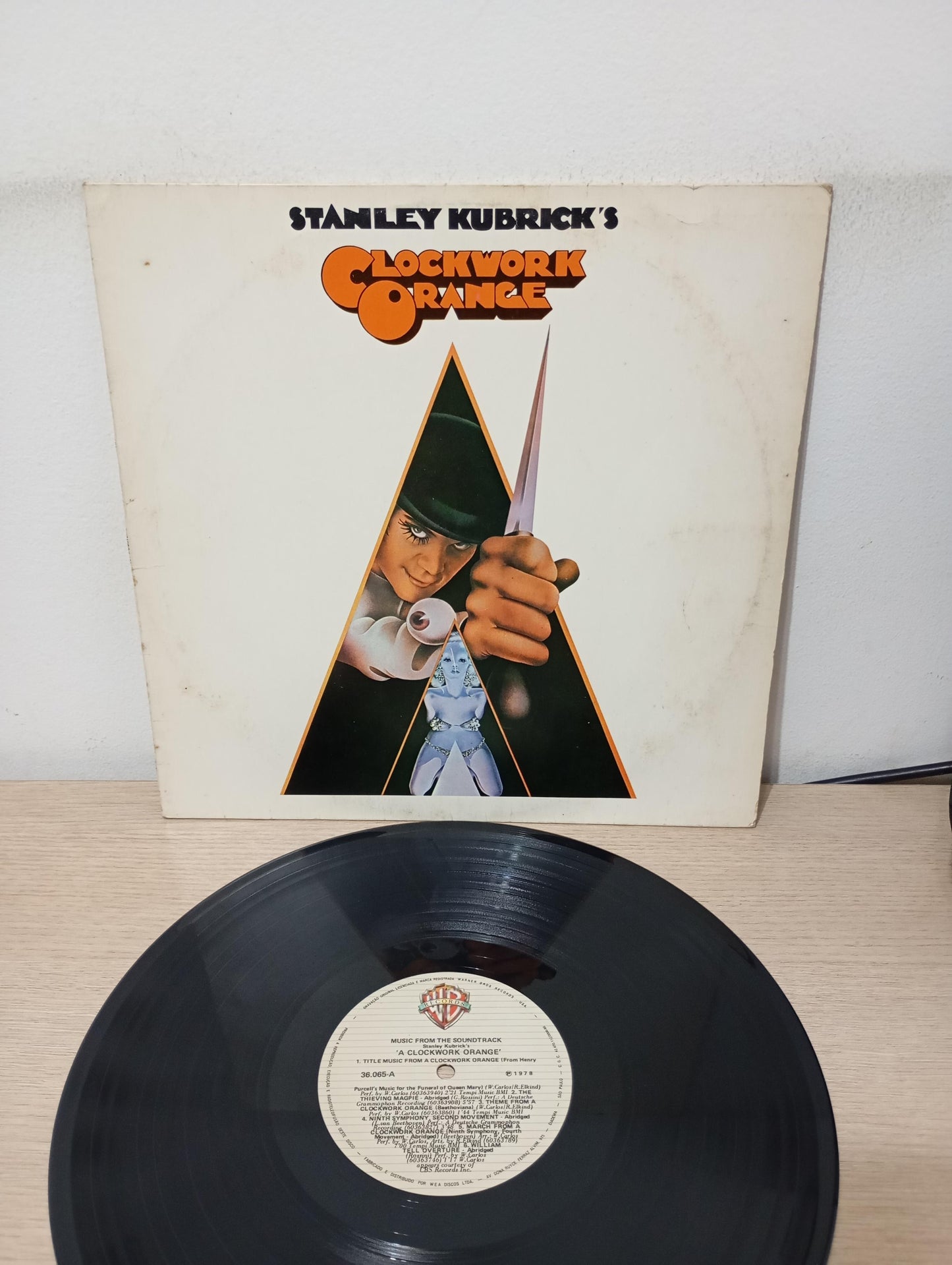 Lp Vinil Stanley Kubrick A Clockwork Orange