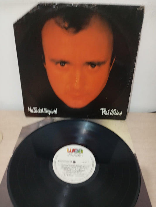 Lp Vinil Phil Collins No Jacket Required Com Encarte