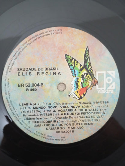 Lp Vinil Box Saudade Do Brasil Elis Regina Leia