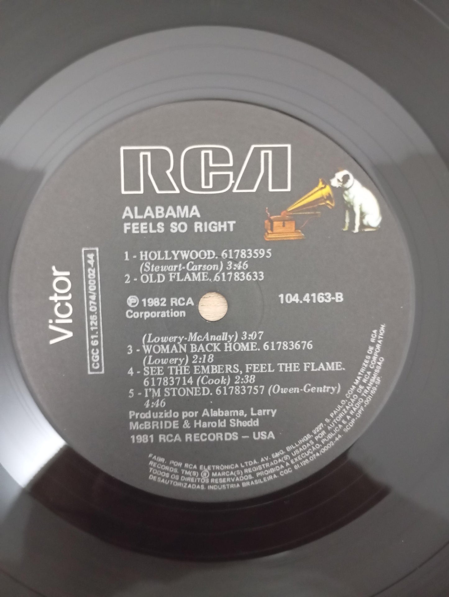 Lp Vinil Alabama Feels So Right