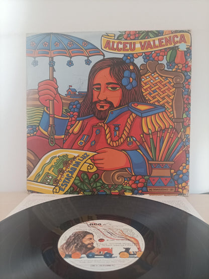 Disco Vinil Estação Da Luz Alceu Valença Com Encarte A