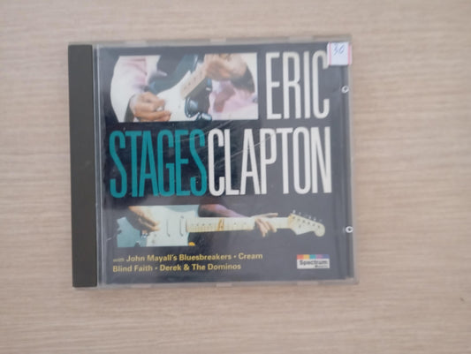 CD Eric Clapton Stages Importado