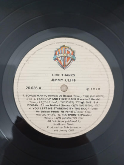Lp Vinil Jimmy Cliff Give Thankx