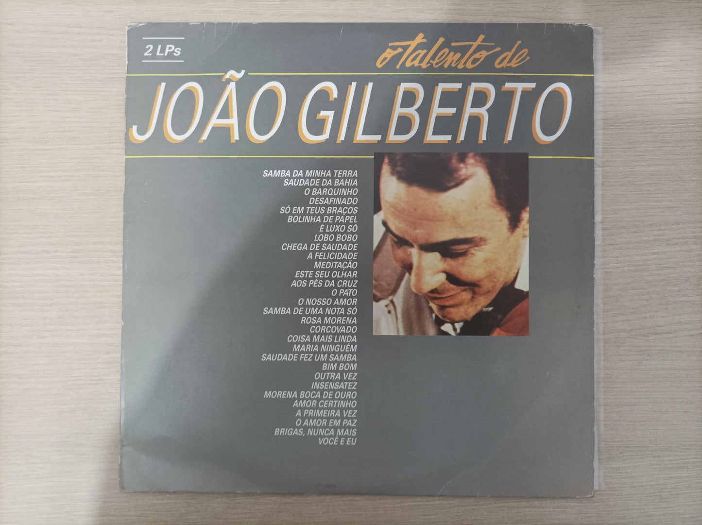 Lp Vinil João Gilberto O Talento de Duplo Com Encarte