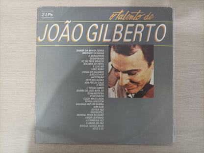 Lp Vinil João Gilberto O Talento de Duplo Com Encarte
