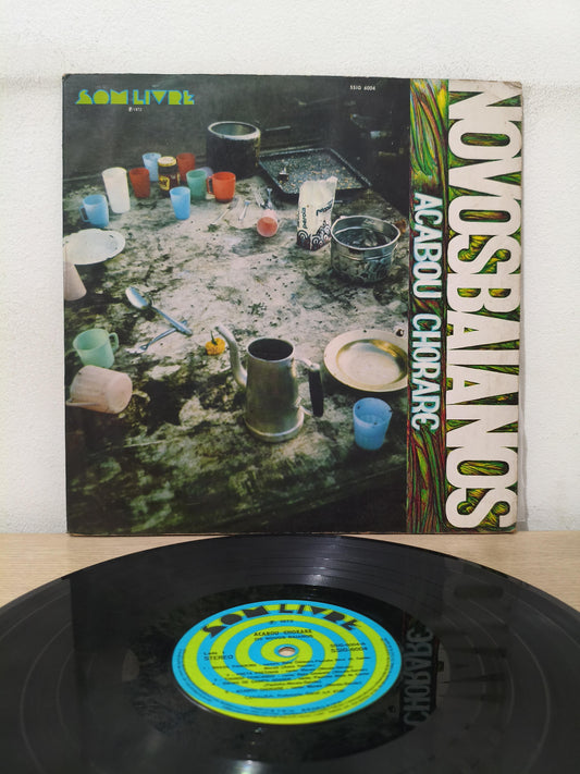 Lp Vinil Os Novos Baianos Acabou Chorare Capa Dupla