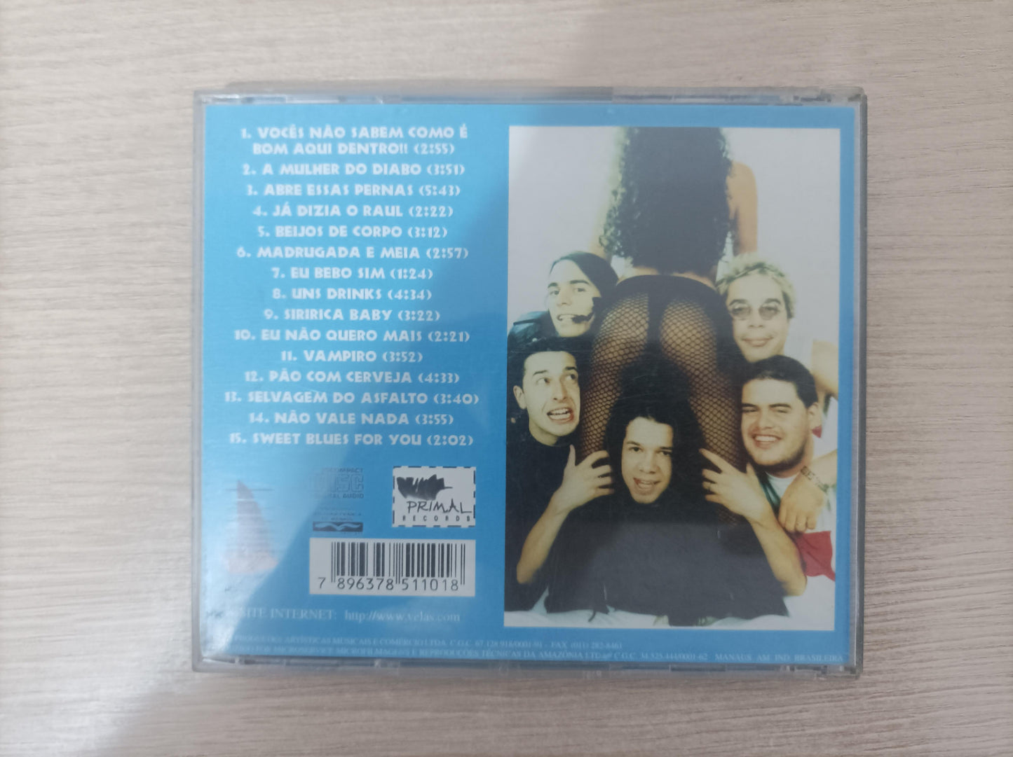 CD Velhas Virgens Vocês Não Sabem Como É Bom Aqui Dentro!!