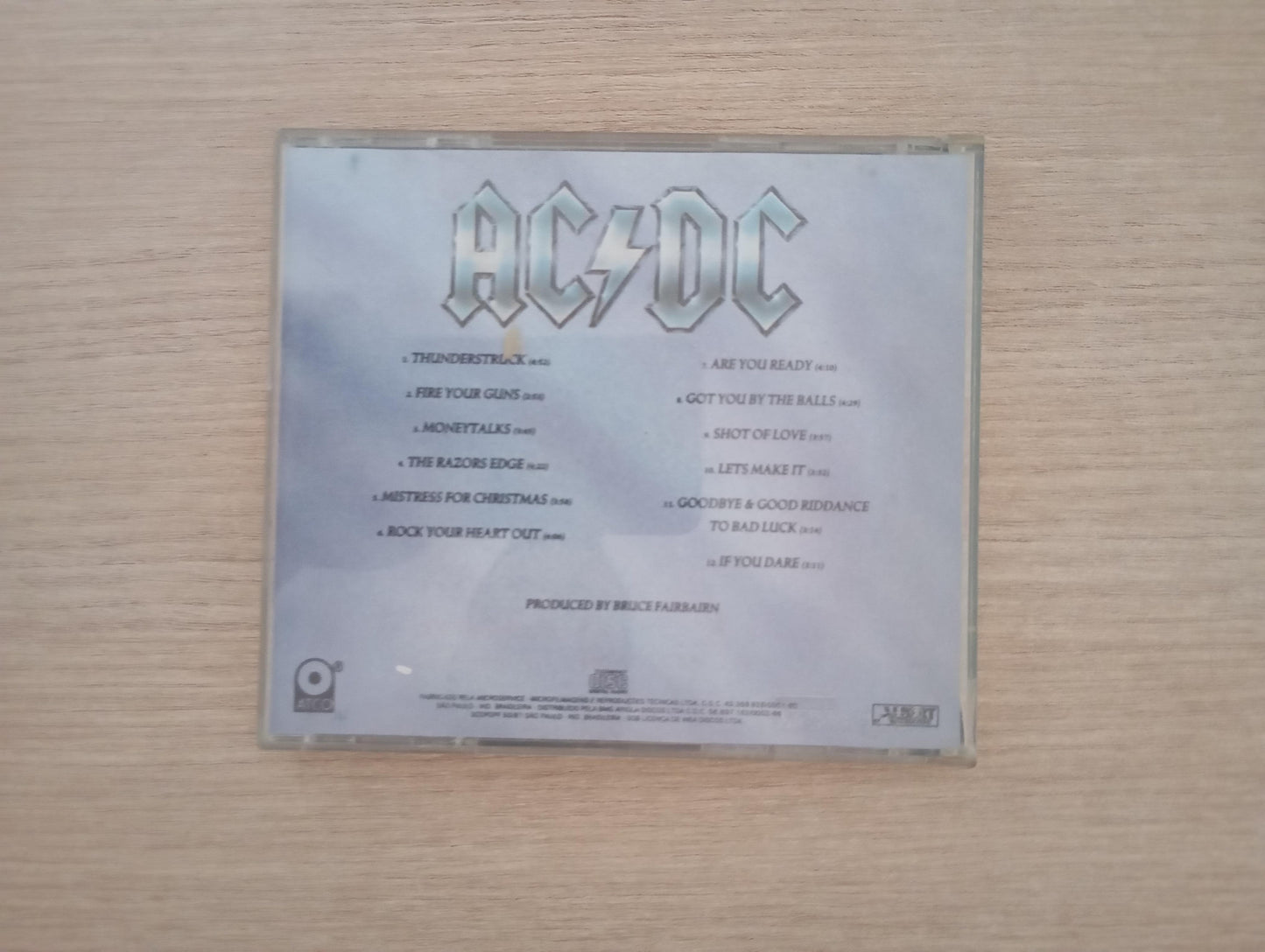 CD AC/DC The Razors Edge