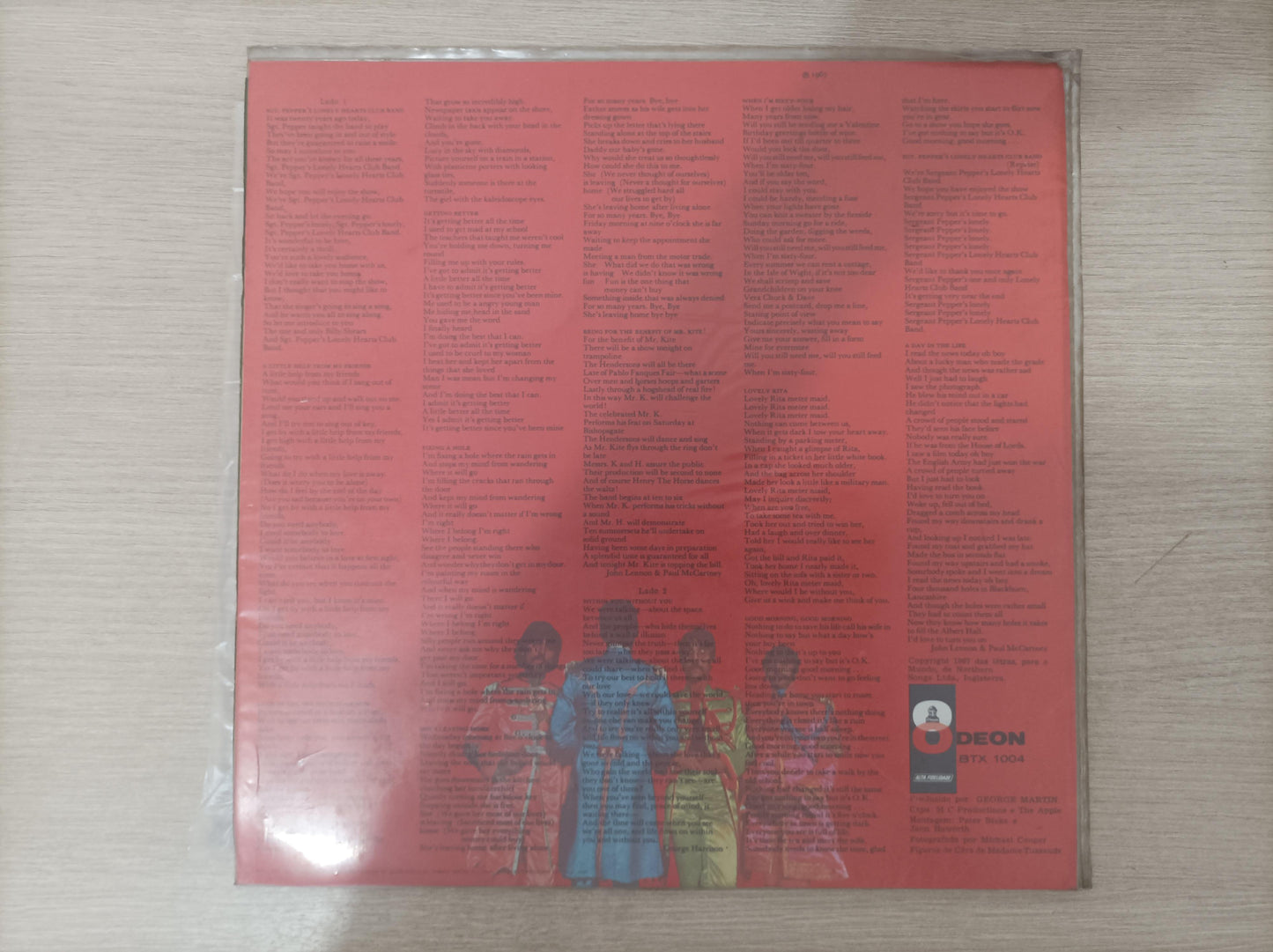 Lp Vinil The Beatles Sgt Peppers 1ª Prensagem BR Capa Dupla