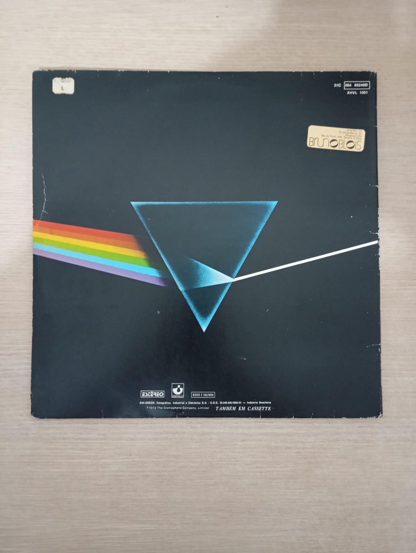 Lp Vinil Pink Floyd The Dark Side Of The Moon Capa Dupla, Leia
