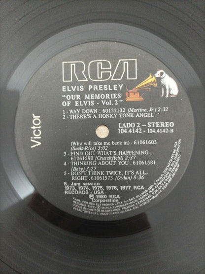 Lp Vinil Elvis Presley Our Memories of Vol. 2