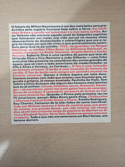 Lp Vinil Caetano e Gil Tropicália 2 Com Encarte