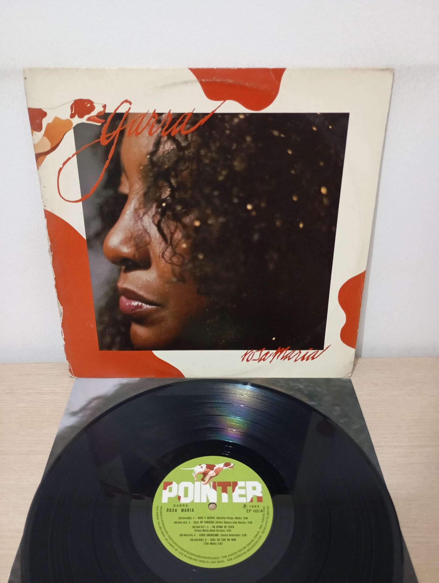 Lp Vinil Rosa Maria Garra Com Encarte