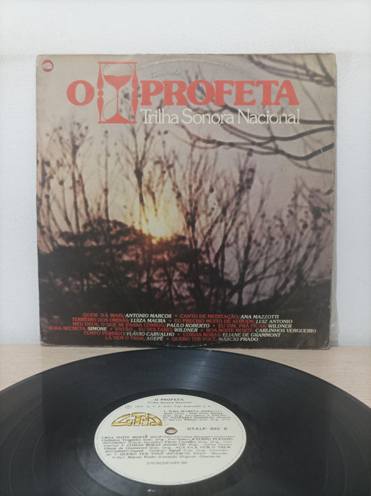 Lp Vinil O Profeta Trilha Nacional