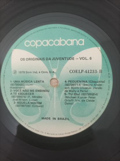 Lp Vinil Os Originais da Juventude Vol. 6