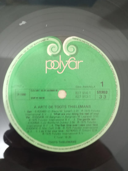 Lp Vinil Toots Thielemans A Arte De Toots Thielemans Duplo