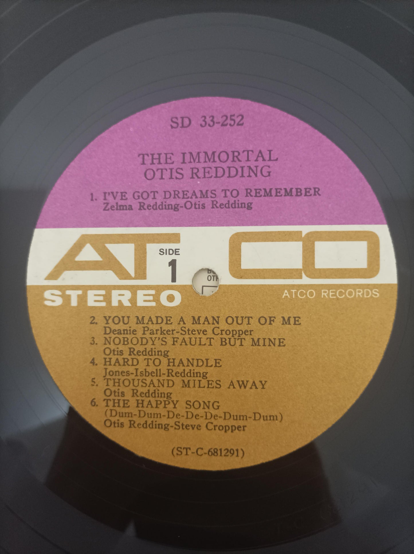 Lp Vinil Otis Redding The Immortal Com Encarte Importado