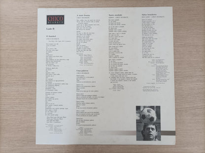 Disco Vinil 1989 Chico Buarque Com Encarte A