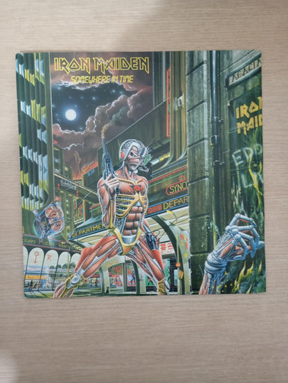 Lp Vinil Iron Maiden Somewhere In Time Com Encarte