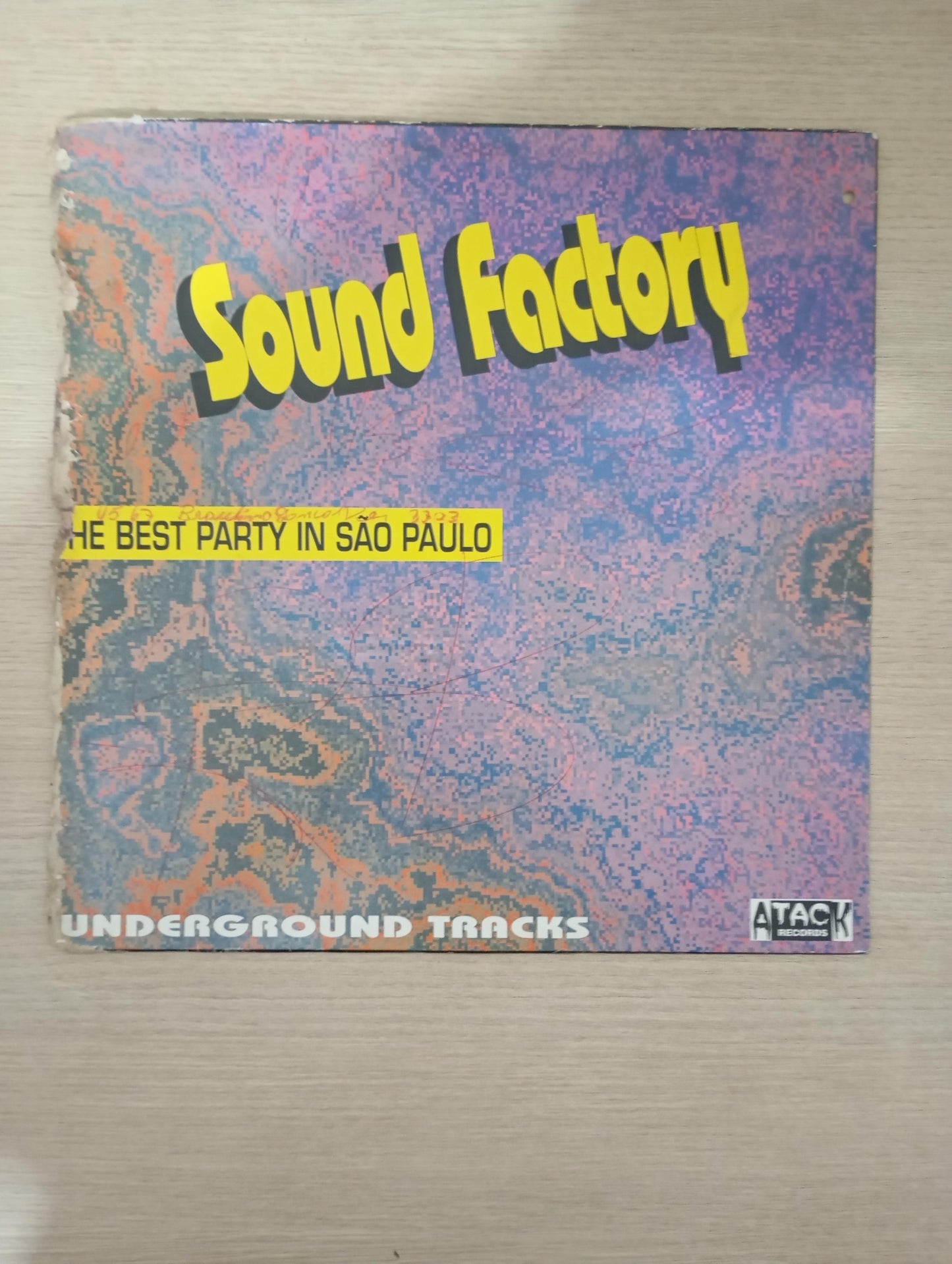 Lp Vinil Sound Factory The Best Party In São Paulo