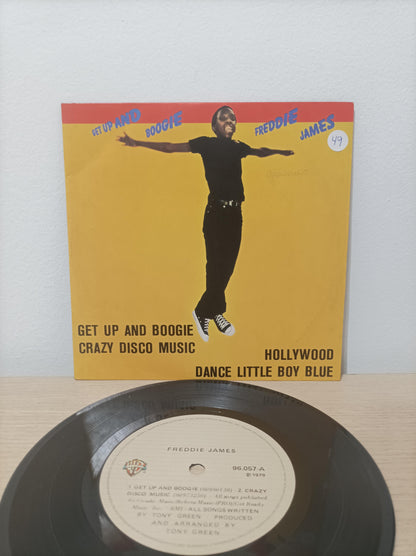 Vinil Compacto Freddie James Get Up And Boogie