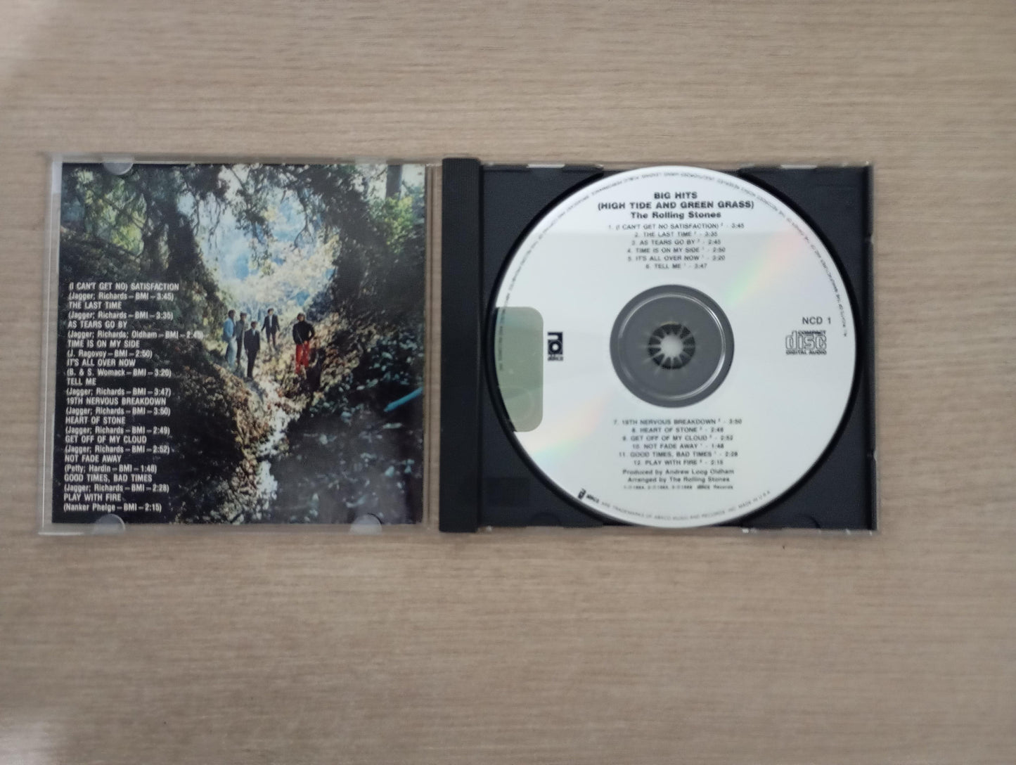 CD The Rolling Stones Big Hits High Tide And Green Grass Imp