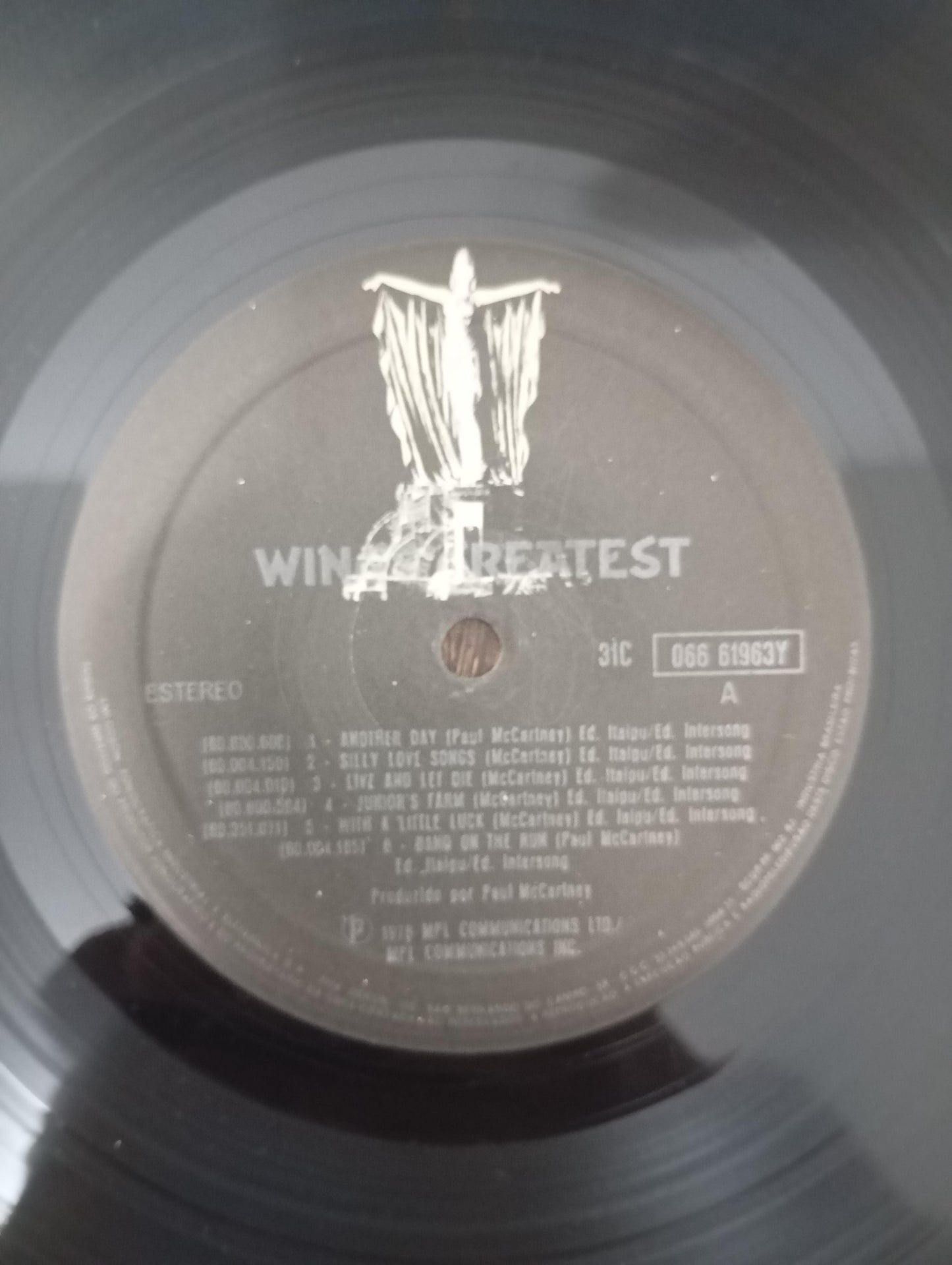 Lp Vinil Wings Greatest Com Encarte