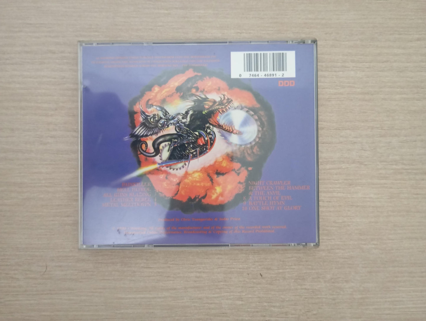 CD Judas Priest Painkiller Importado