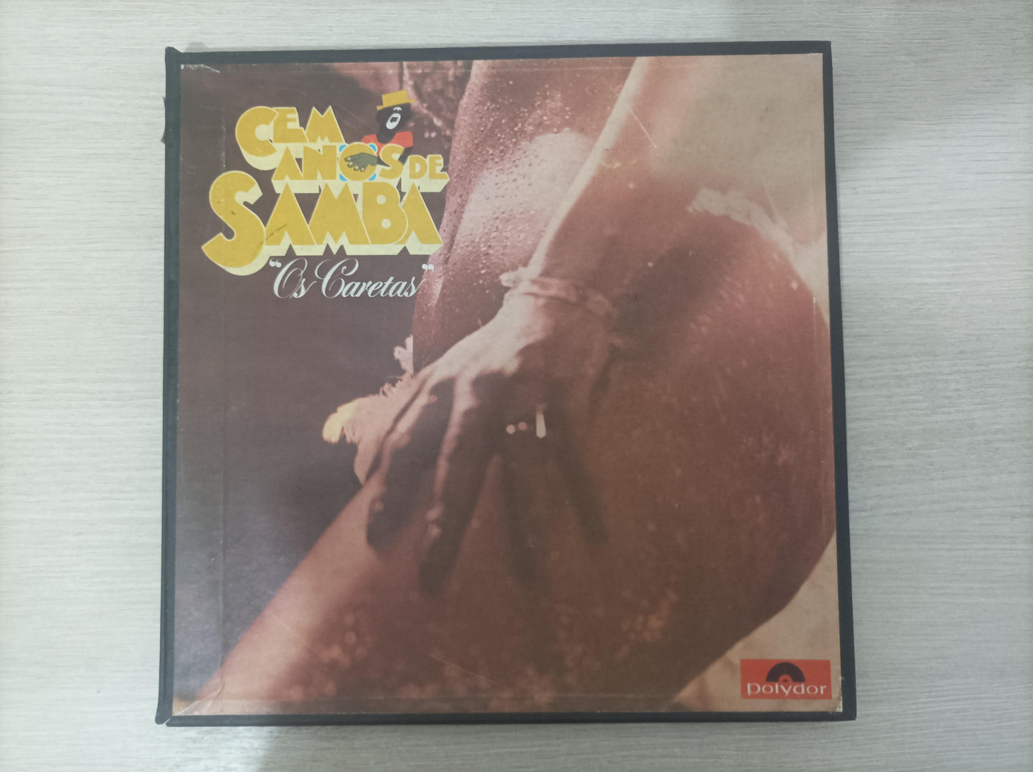 Lp Vinil Os Caretas Cem Anos De Samba Triplo Com Encarte