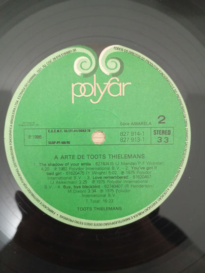 Lp Vinil Toots Thielemans A Arte De Toots Thielemans Duplo