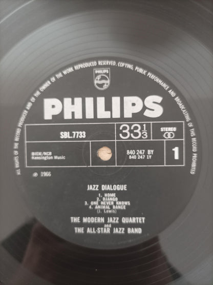 Lp Vinil The Modern Jazz Quartet Jazz Dialogue Importado