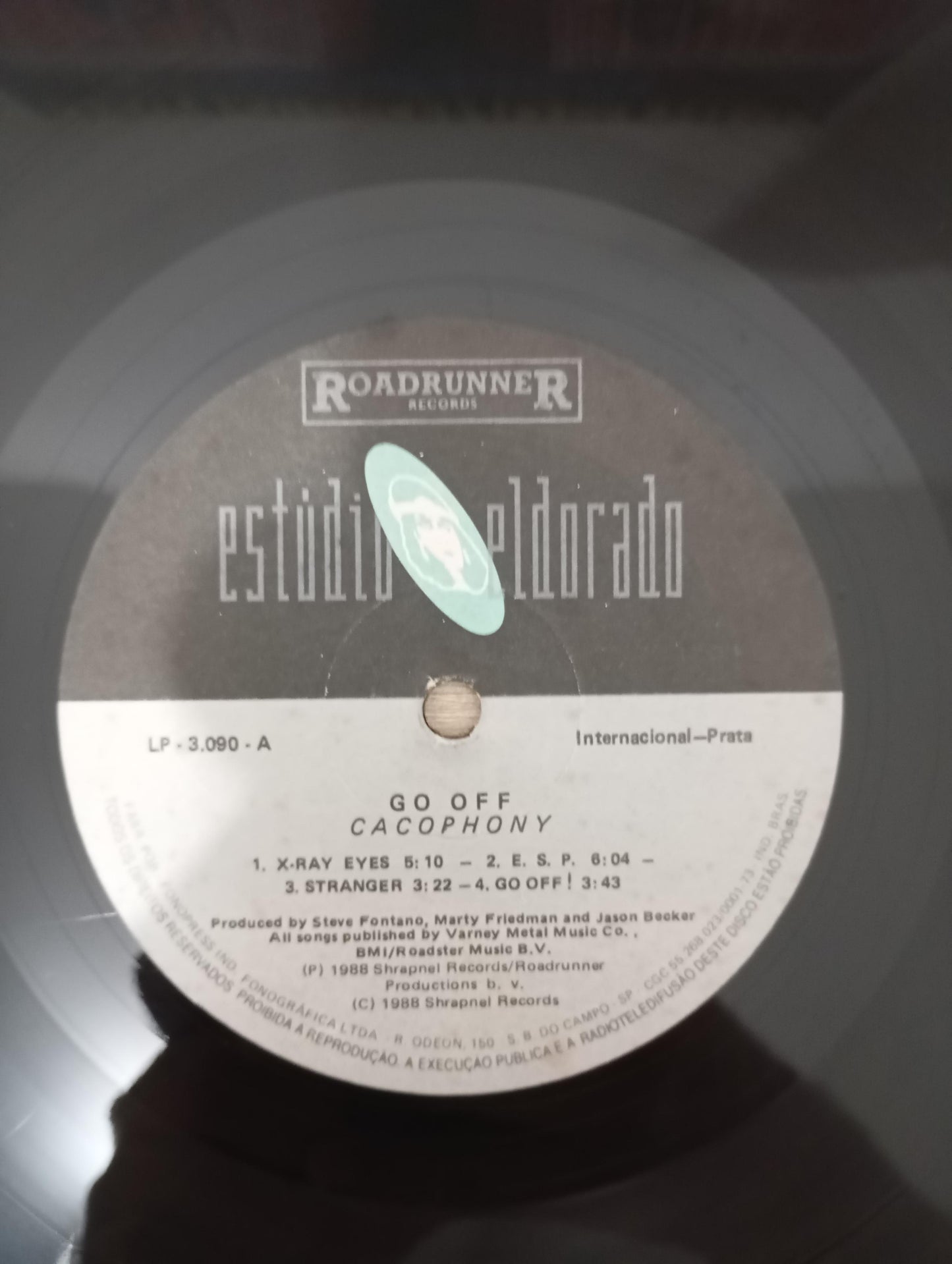 Lp Vinil Marty Friedman & Jason Becker Cacophony Go Off!