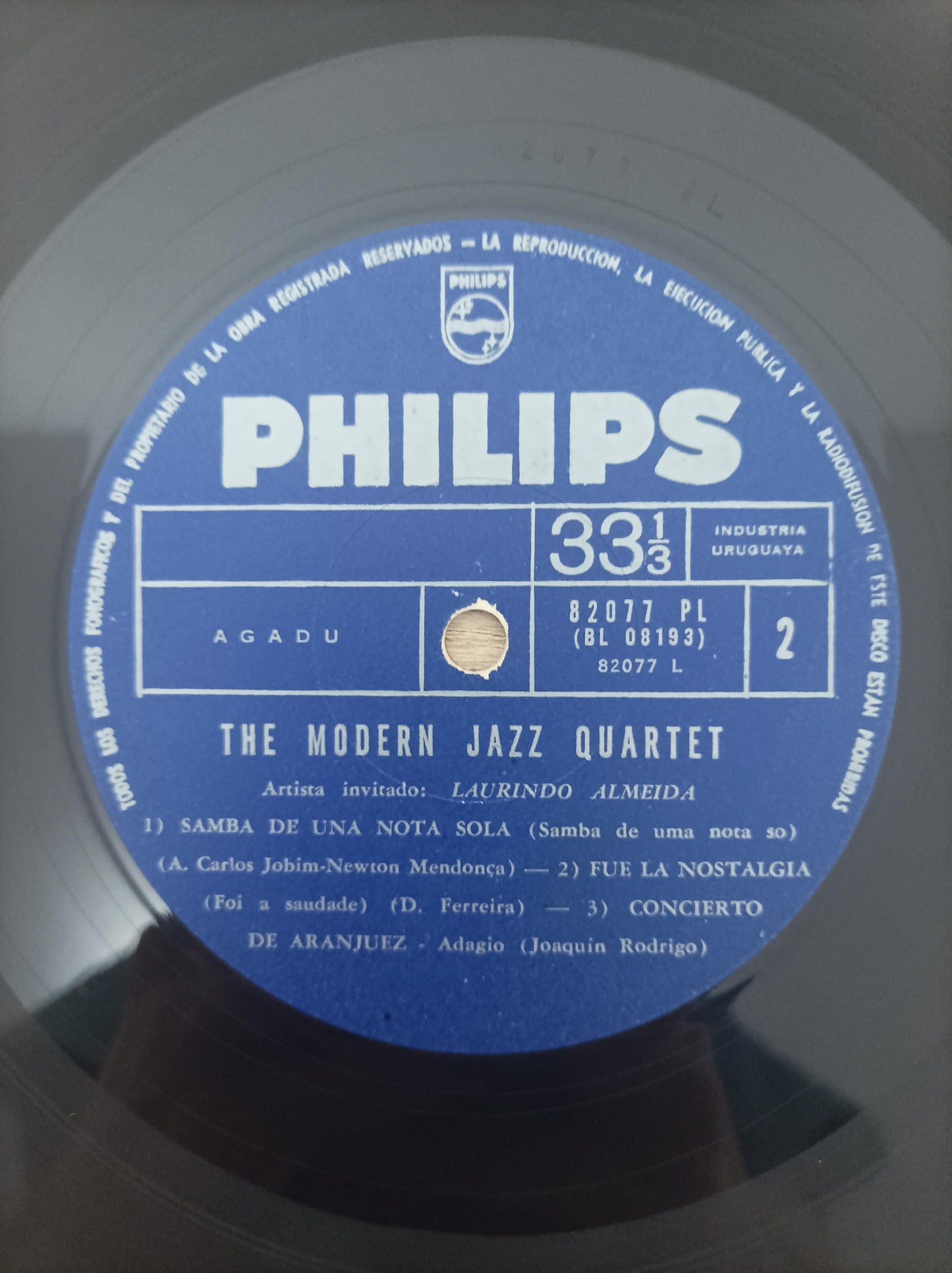 Lp Vinil Modern Jazz Quartet Concierto de Aranjuez Importado