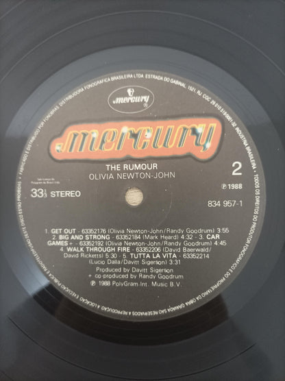 Lp Vinil Olivia Newton-John The Rumour