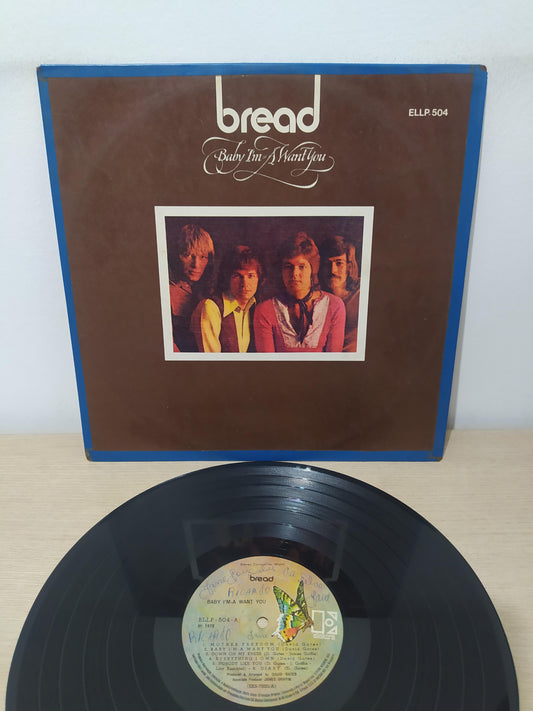 Lp Vinil Bread Baby I'm-A Want You