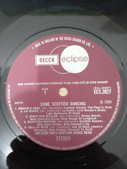 Lp Vinil Jim Cameron's Come Scottish Dancing, Leia