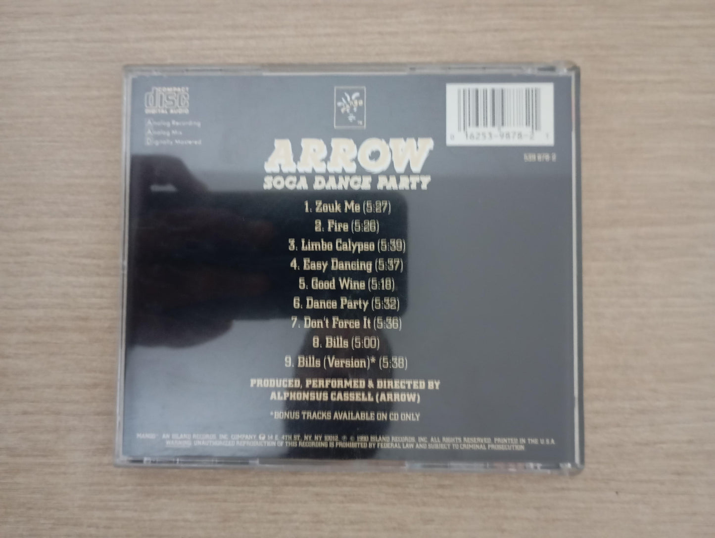 CD Arrow Soca Dance Party Importado