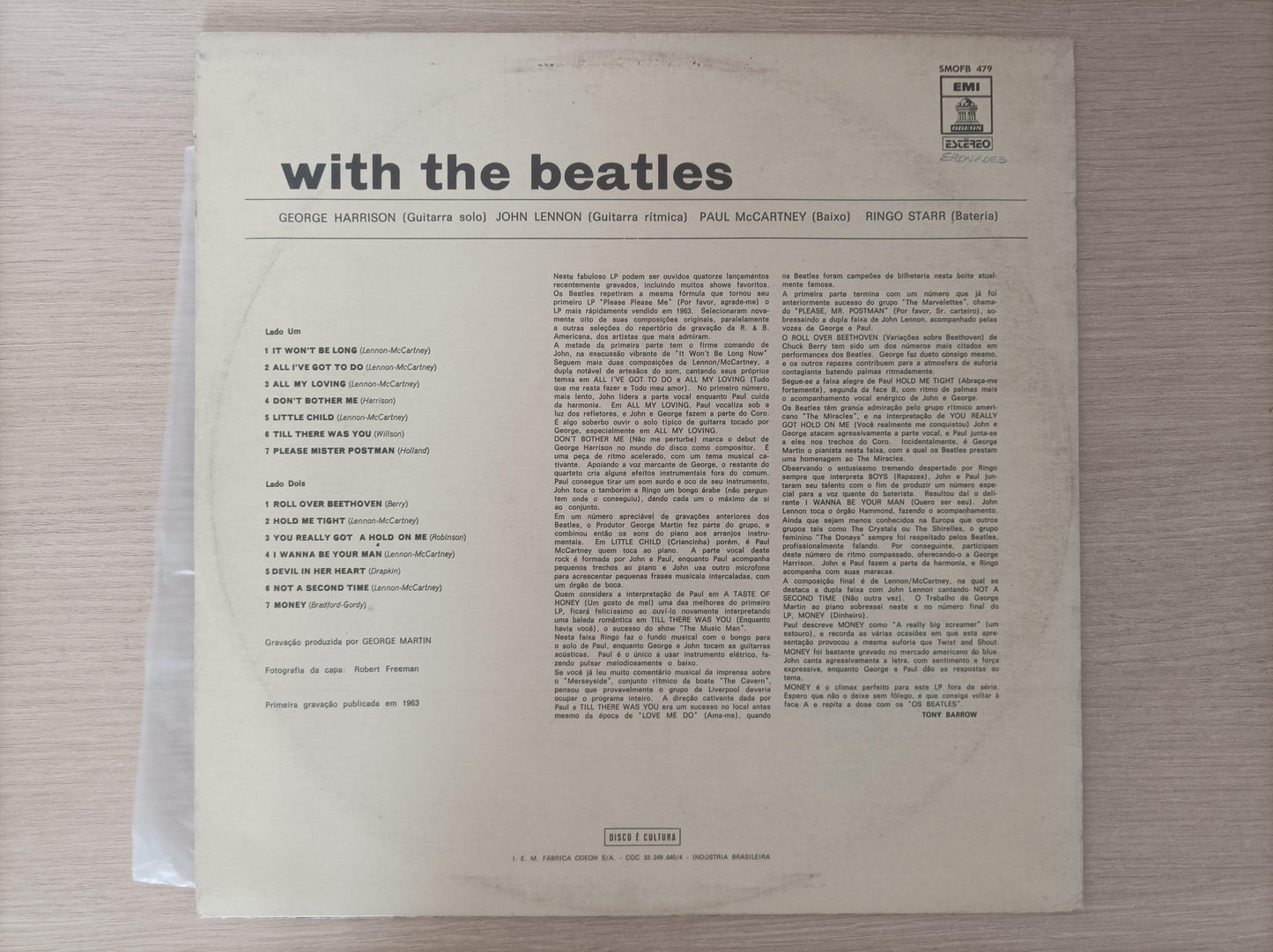 Lp Vinil The Beatles With the